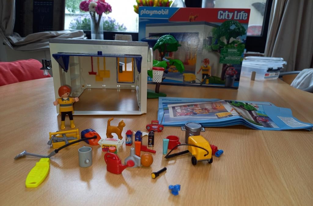 Playmobil City Life 4318 garage, volledig in originele doos, Kinderen en Baby's, Speelgoed | Playmobil, Ophalen, Zo goed als nieuw