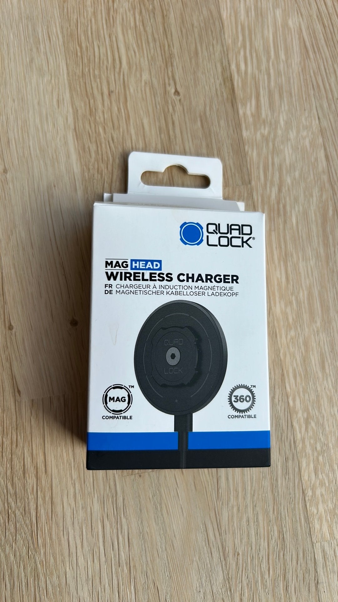 Quad Lock Mag Heat Wireless Charger, Télécoms, Téléphonie mobile | Chargeurs pour téléphone, Enlèvement, Neuf