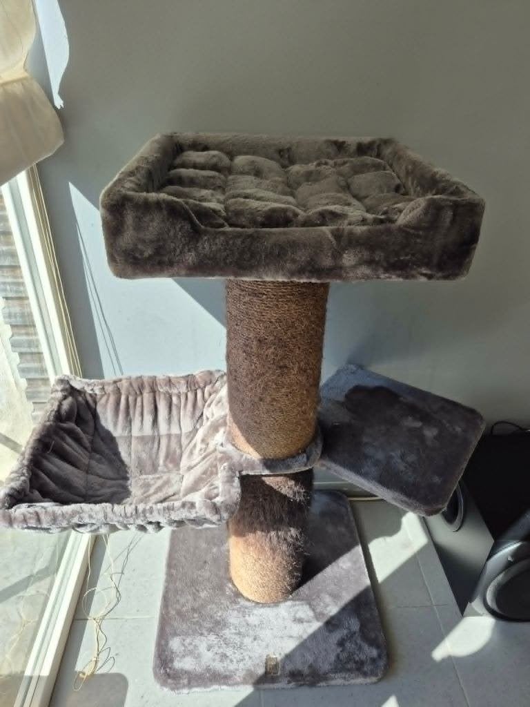 Petrebels Maine Coon zware Krabpaal 117cm hoog, Ophalen, Gebruikt, Krabpaal