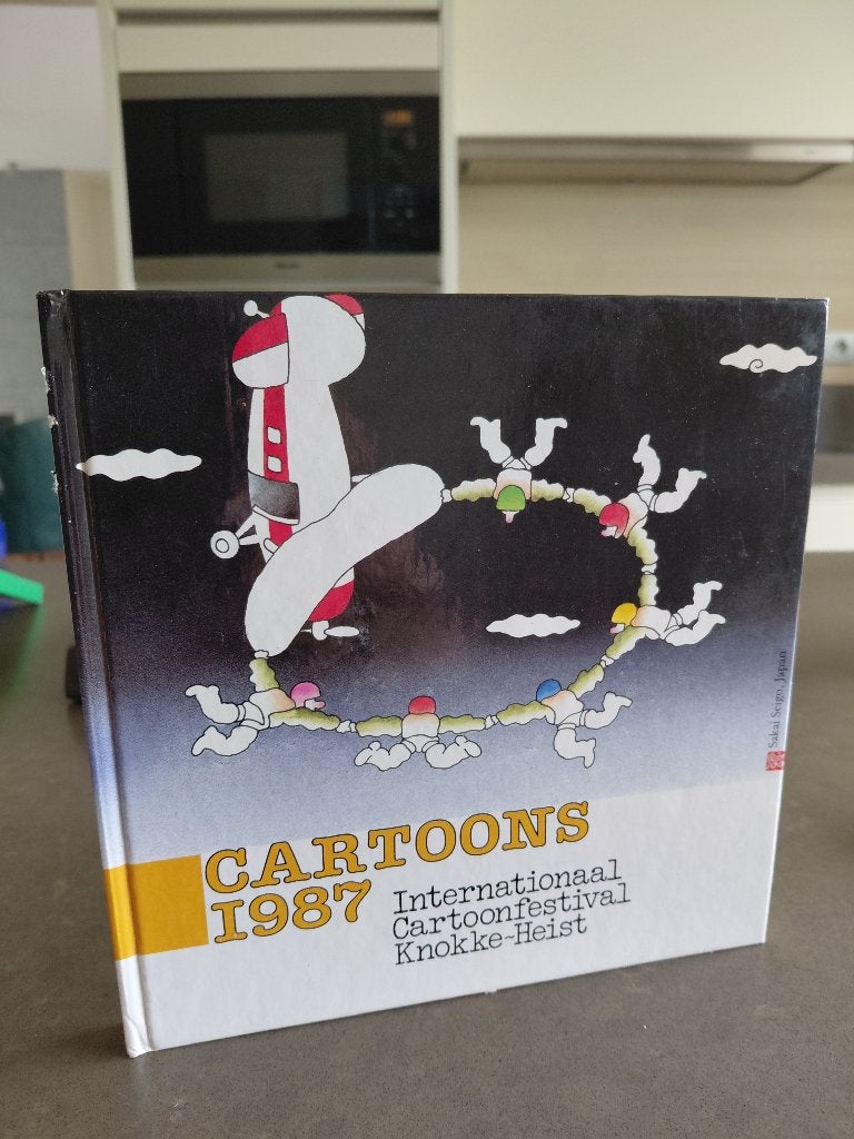 Cartoonboek Cartoonfestival Knokke-Heist 1987, Boeken, Ophalen of Verzenden, Zo goed als nieuw, Cartoons