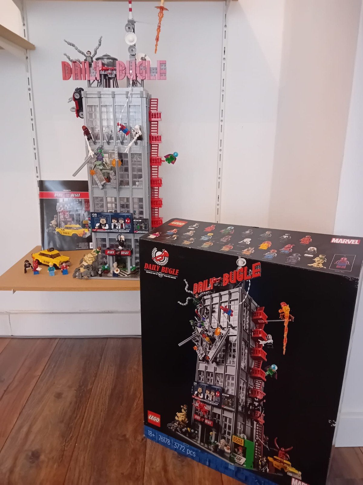 lego Daily Bugle, Kinderen en Baby's, Speelgoed | Duplo en Lego, Marvel, Lego, Ophalen of Verzenden, Zo goed als nieuw