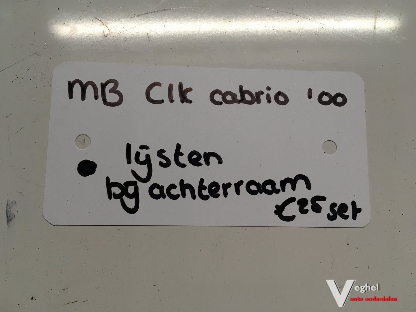 Mercedes  CLK Cabrio 2000  Lijsten bij het achterraam, Gebruikt, -, -, Ophalen of Verzenden