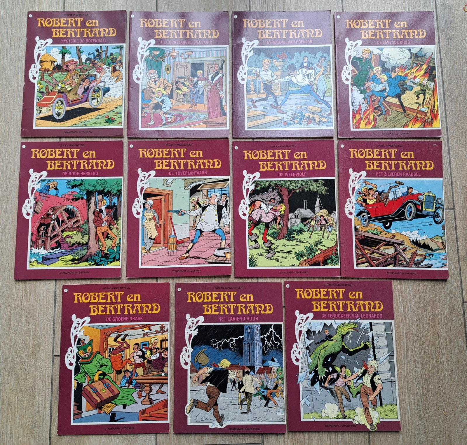 Lot strips: Robert en Bertrand, Boeken, Ophalen of Verzenden, Gelezen