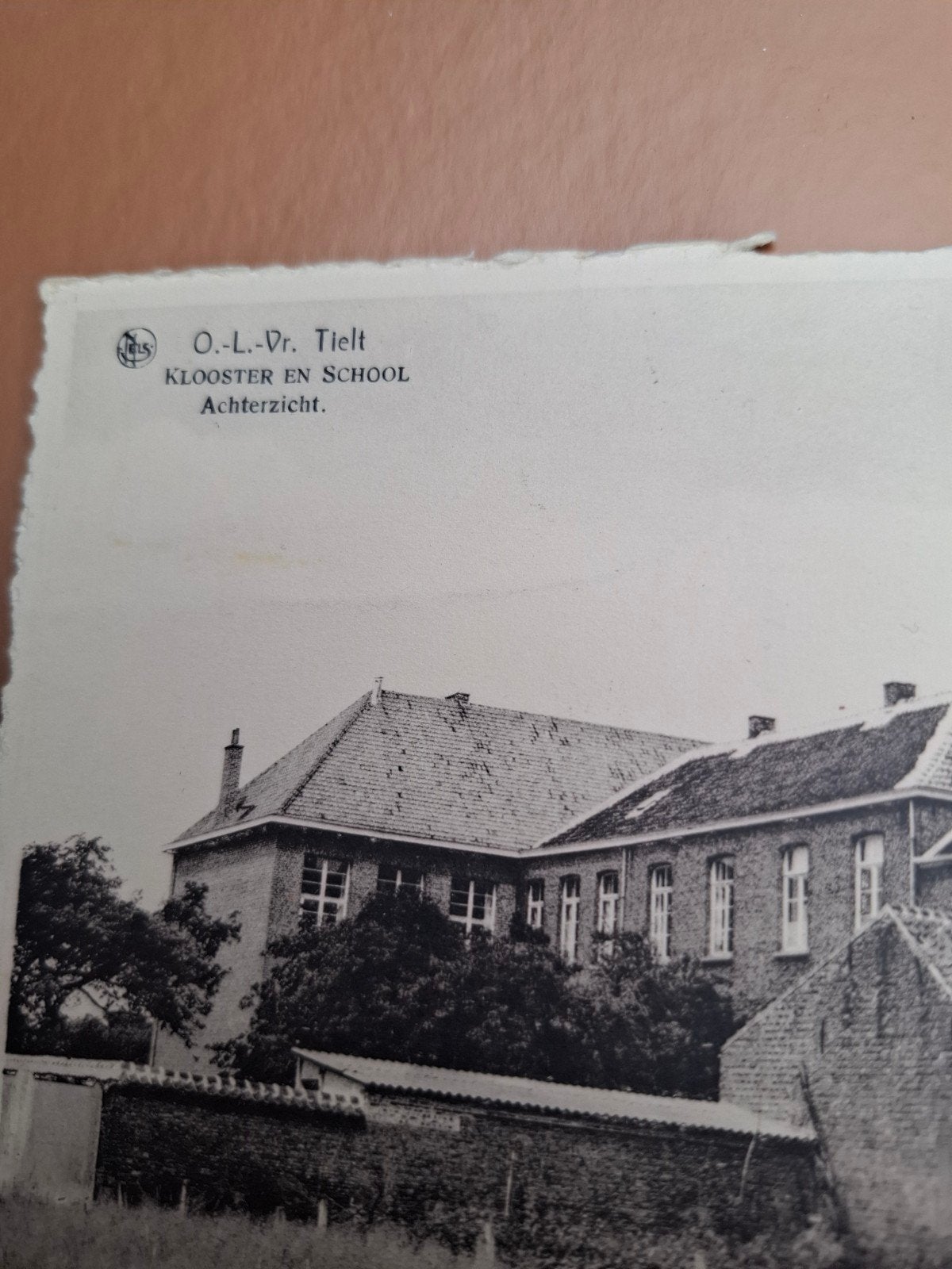 postkaart o.l.vr.tielt klooster en school, Verzamelen, Ophalen of Verzenden