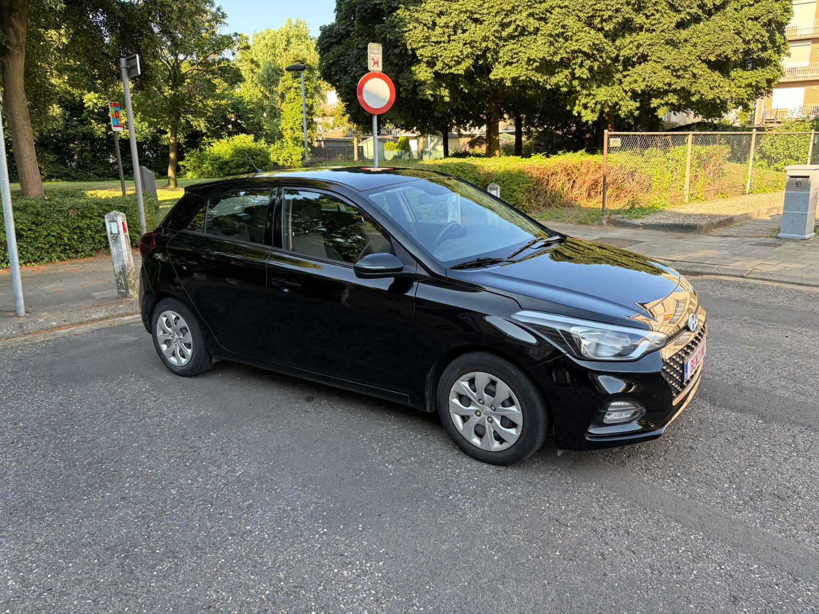 Hyundai I20 1.2 benz 55000 km 2019 garantie, Auto's, Voorwielaandrijving, Testrit aan huis, Stof, 4 cilinders