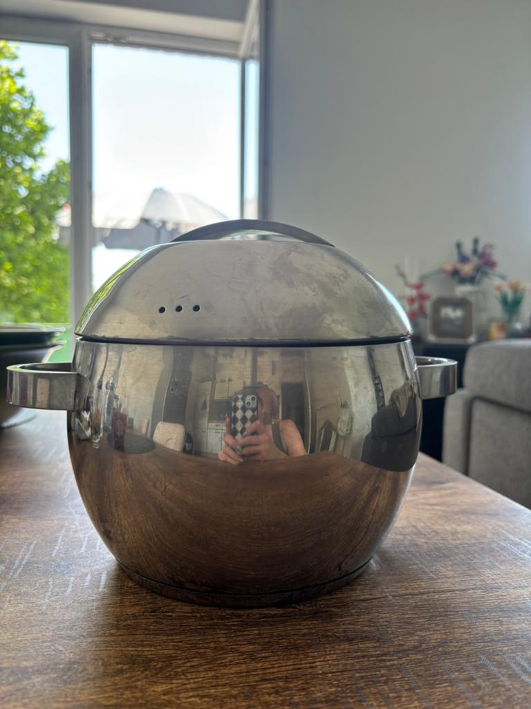 Casserole, Inox, Enlèvement, Utilisé, Plaque céramique