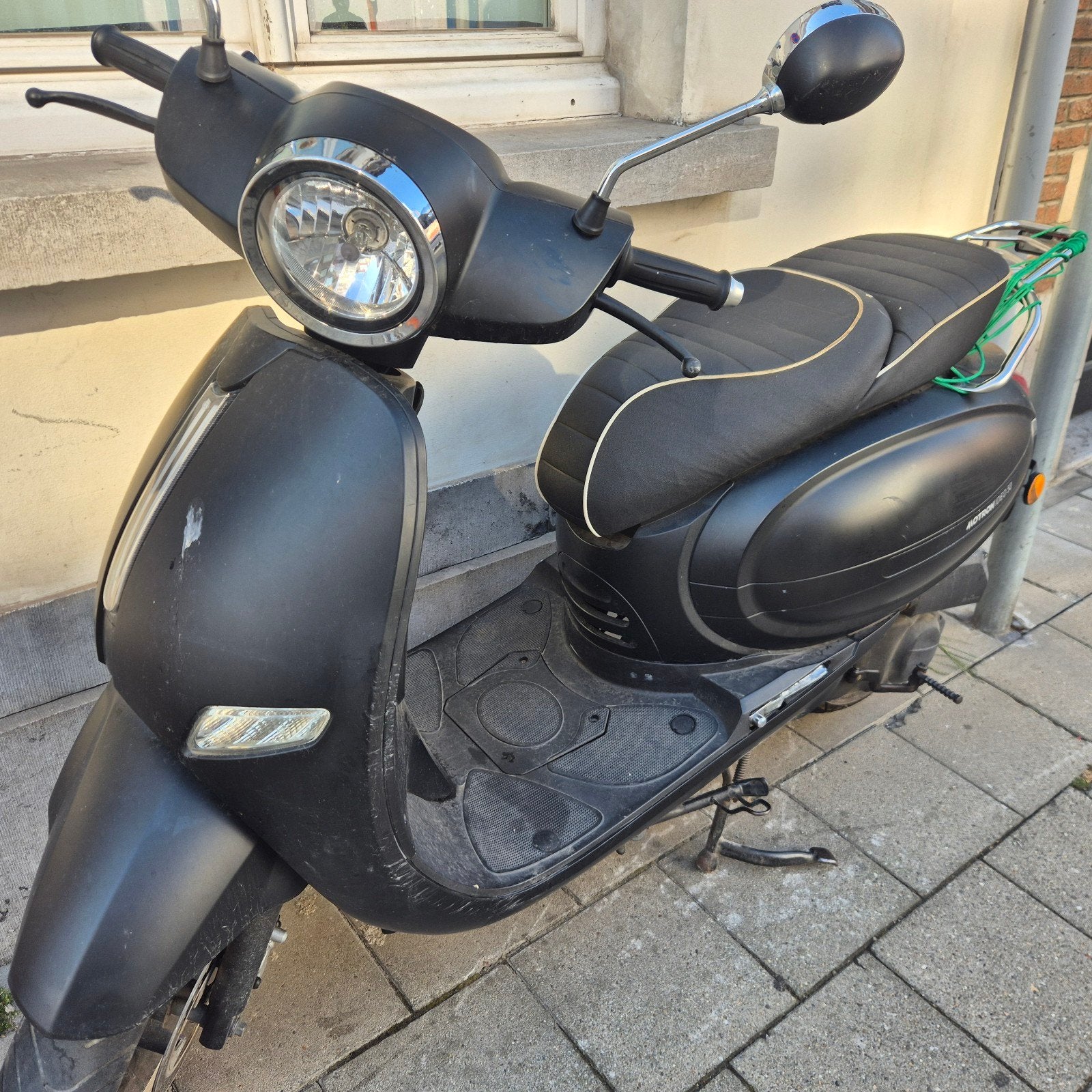 Motron Ideo 50 – 9.988 km – rijdt goed – uitlaat kapot, Ophalen, Gebruikt