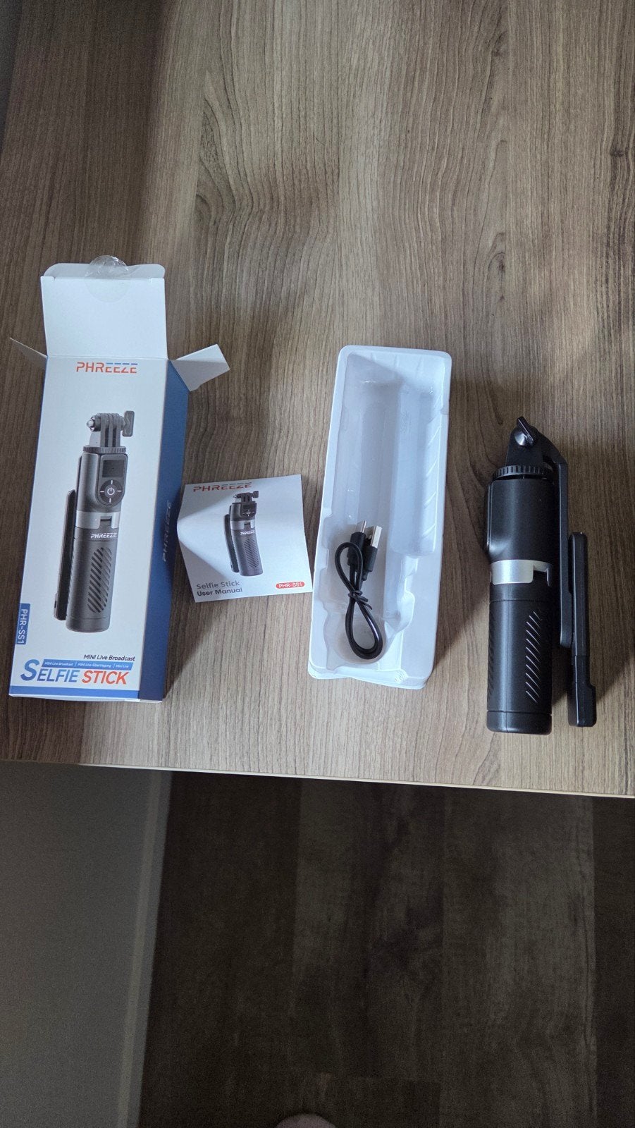 Selfiestick, TV, Hi-fi & Vidéo, Photo | Trépieds & Rotules, Enlèvement ou Envoi, Perche à selfie, Autres marques, Bluetooth