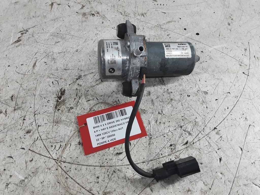 VACUUM POMPE BMW X2 (F39) (01-2017/10-2023) (484375115), Mevr. I. Hauben, Utilisé, BMW, Rue de l'Espoir 34 34
4030  GRIVEGNÉE, BE