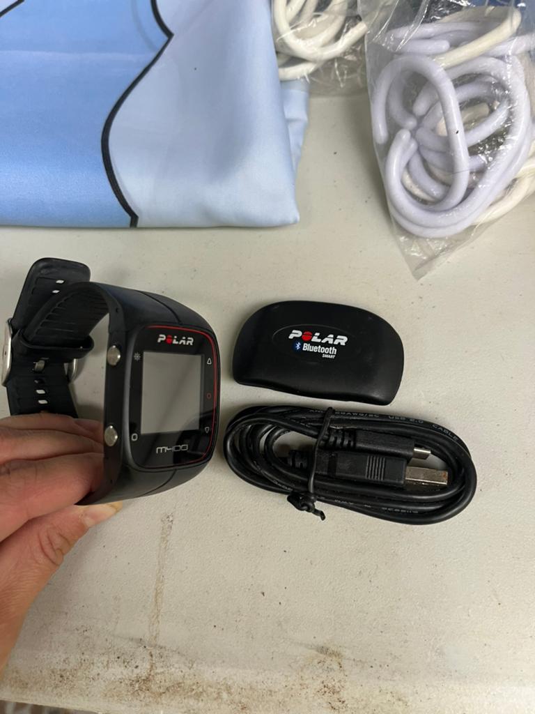 Polar M400, Ophalen, Zo goed als nieuw, Zwart