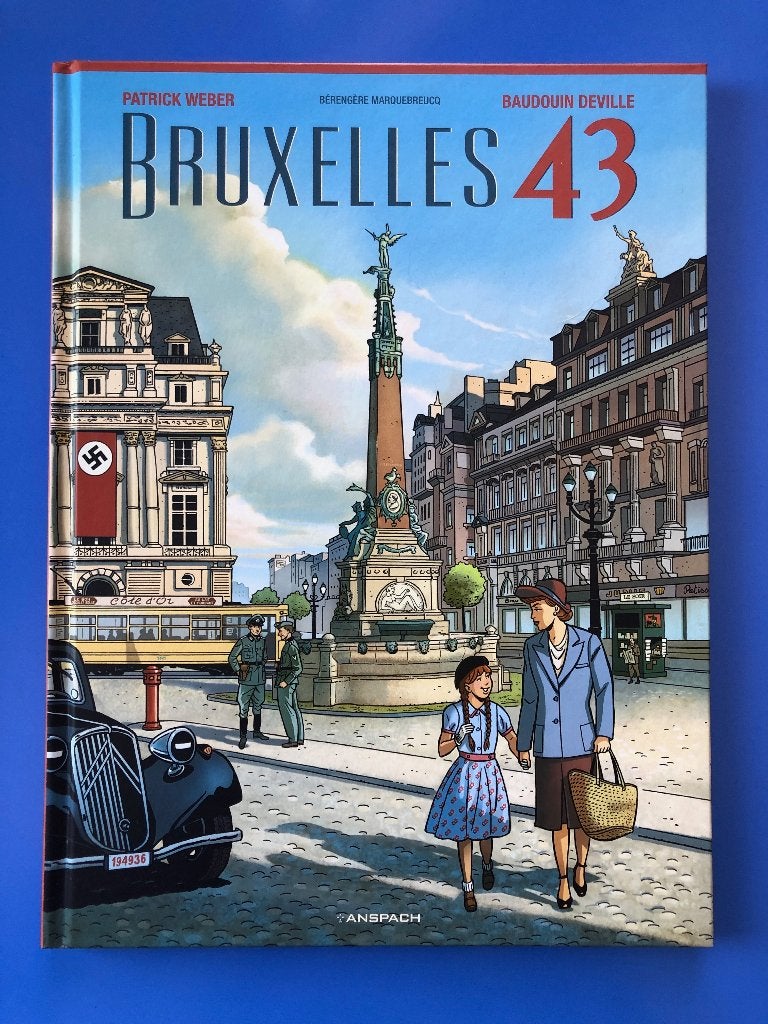 2020 Kathleen 3 - Bruxelles 43 avec Hergé et Jacobs, Une BD, Deville - Weber, Enlèvement, Utilisé