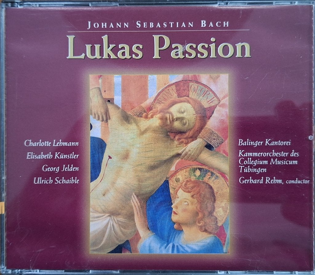 Johann Sebastian Bach - Lukas Passion - 2x Cd, Ophalen of Verzenden, Zo goed als nieuw, Bach