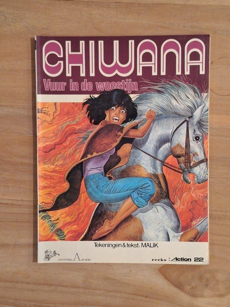 Chiwana 2: vuur in de woestijn, Eén stripboek, Ophalen of Verzenden, Zo goed als nieuw