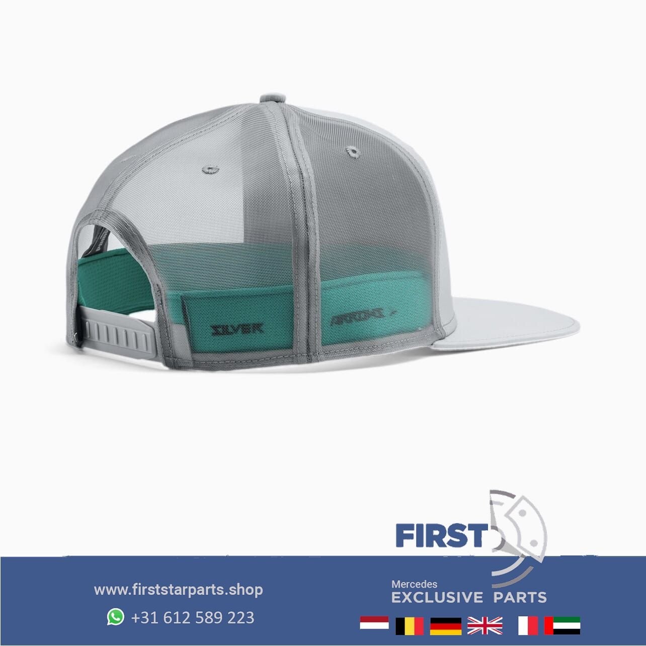 PETRONAS F1 AMG PET GRIJS origineel Mercedes PUMA FANWEAR he, -, -, Ophalen of Verzenden, -