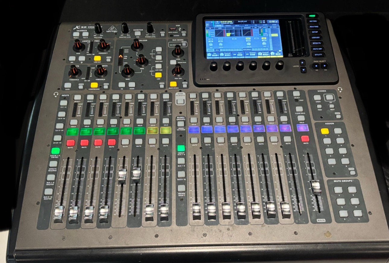Behringer X32 compacte console + Behringer S16 Stagebox, Muziek en Instrumenten, Ophalen of Verzenden, Gebruikt, 20 kanalen of meer