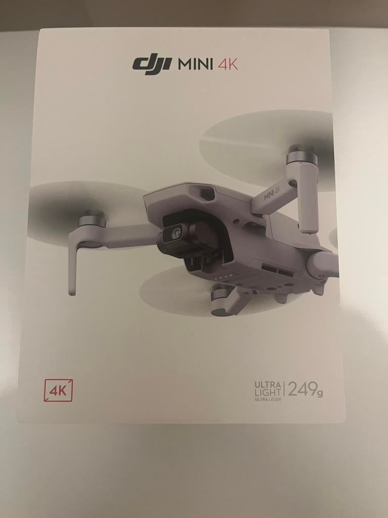 Drone DJI Mini 4K, TV, Hi-fi & Vidéo, Drones, Drone avec caméra, Pliable, Enlèvement ou Envoi, Moins de 250 g