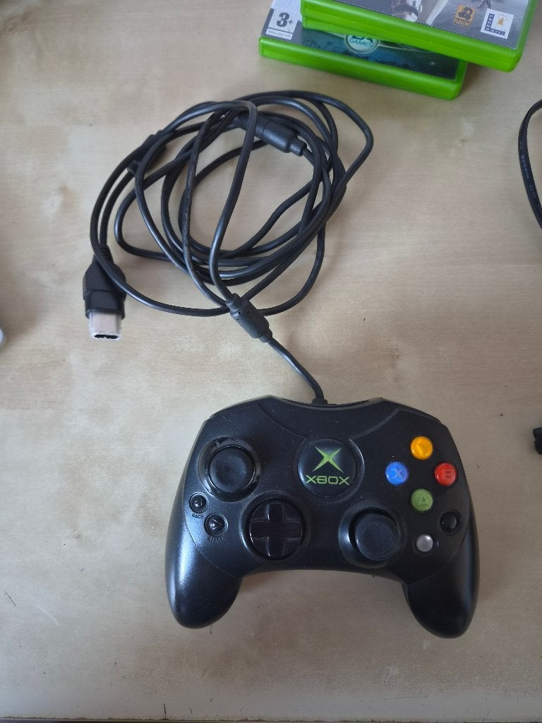 Controller, games en kabels xbox original, Games en Spelcomputers, Ophalen of Verzenden, Gebruikt, Met 1 controller