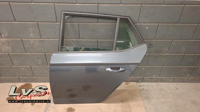 Portière 4portes arrière gauche d'un Skoda Fabia (LF7Y), -, 3 mois de garantie, Utilisé, Skoda
