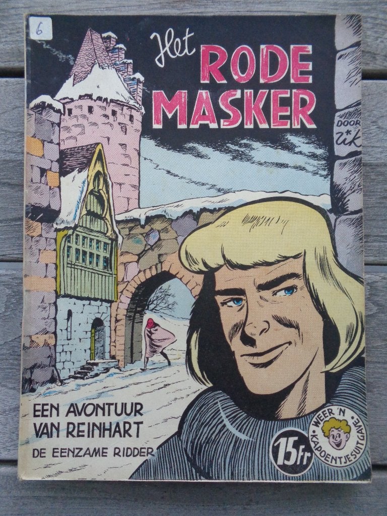 Ridder Reinhart - Het Rode Masker - 1e dr. 1960, Ophalen of Verzenden