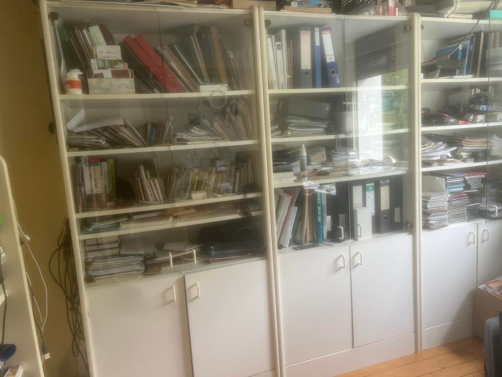 Boekenkast, Ophalen, Gebruikt, Glas