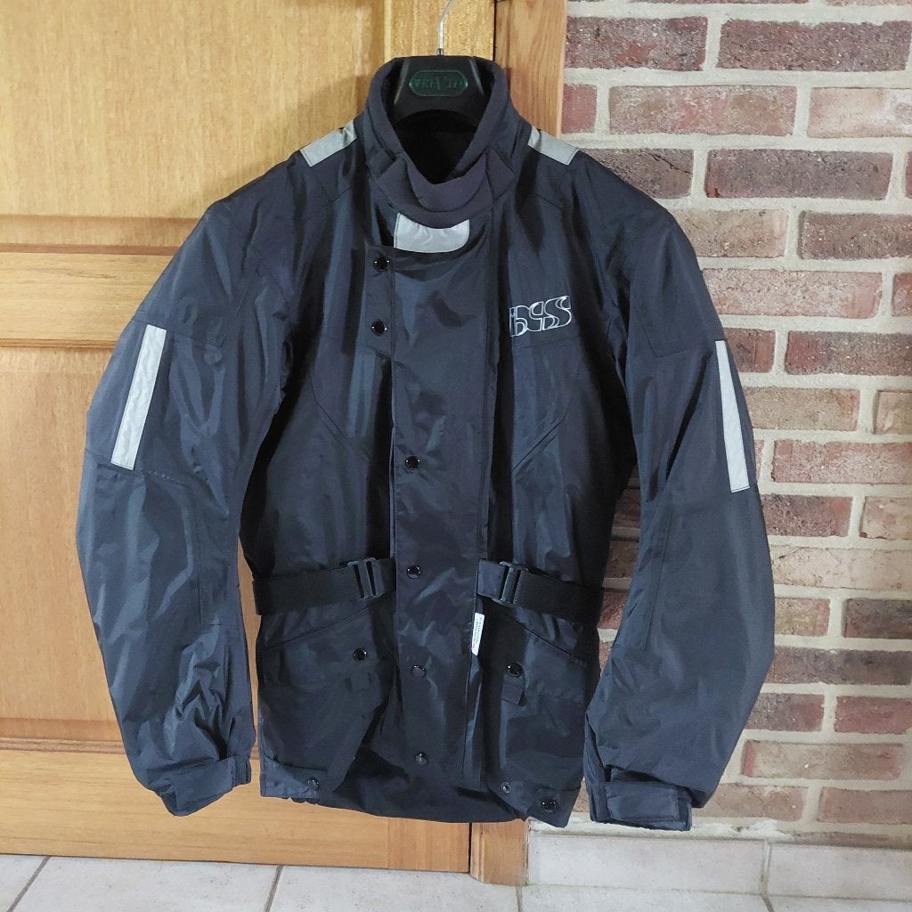 Waterdichte motorjas dames - maat S - merk IXS, Motoren, Ophalen, Jas | textiel, Nieuw zonder kaartje, IXS