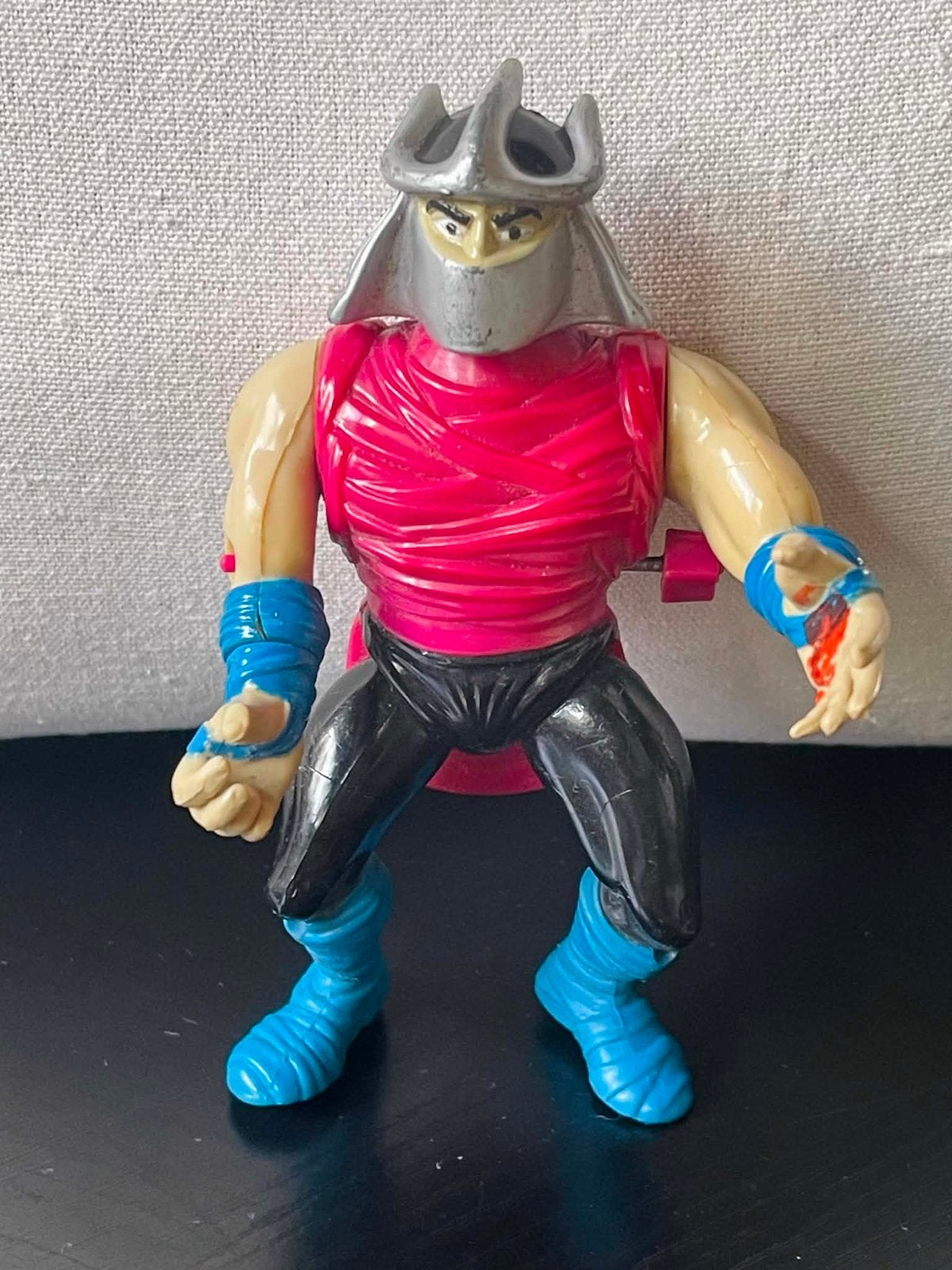 1990 shredder TMNT Action figure slice n dice wacky action, Enlèvement ou Envoi, Utilisé