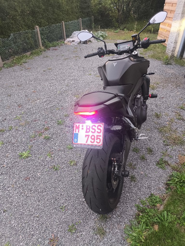 Yamaha MT09, Permis Moto A, Plus de 35 kW, 3 cylindres, 890 cm³