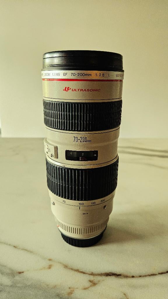Canon 70-200mm 2.8 L, Enlèvement ou Envoi, Comme neuf, Téléobjectif, Zoom