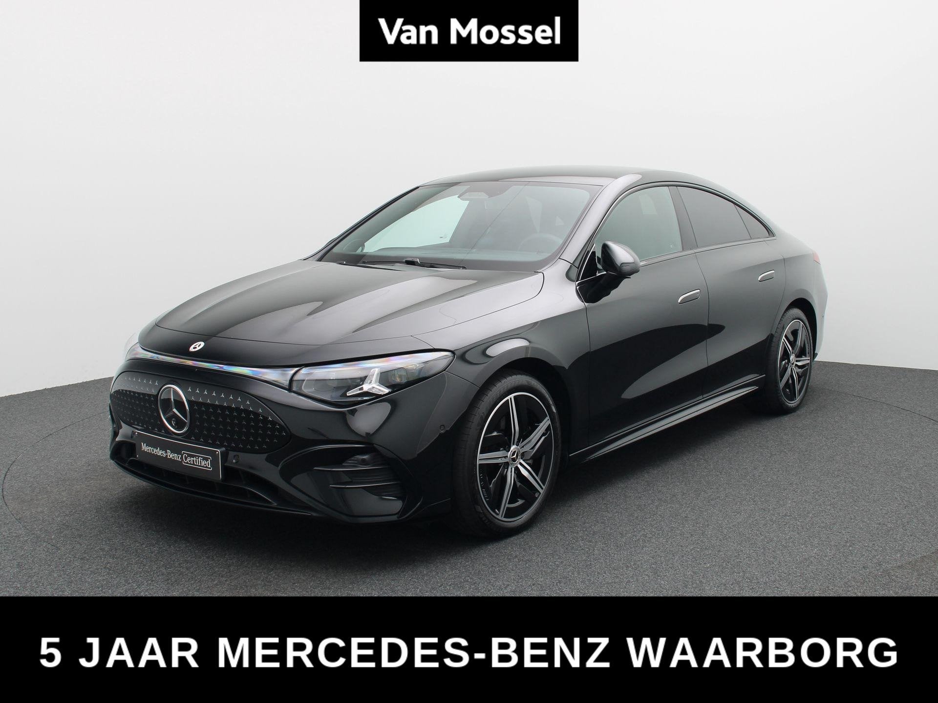Mercedes-Benz CLA 250+ Sport Edition + AMG LINE + TREKHAAK +, Auto's, Achterwielaandrijving, Gebruikt, 743 km, Zwart