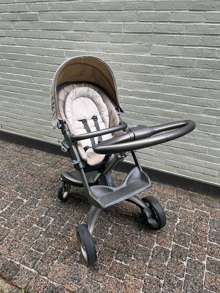 Kinderen, Kinderen en Baby's, Kinderwagens en Combinaties, Gebruikt, Verstelbare duwstang, Ophalen, Kinderwagen