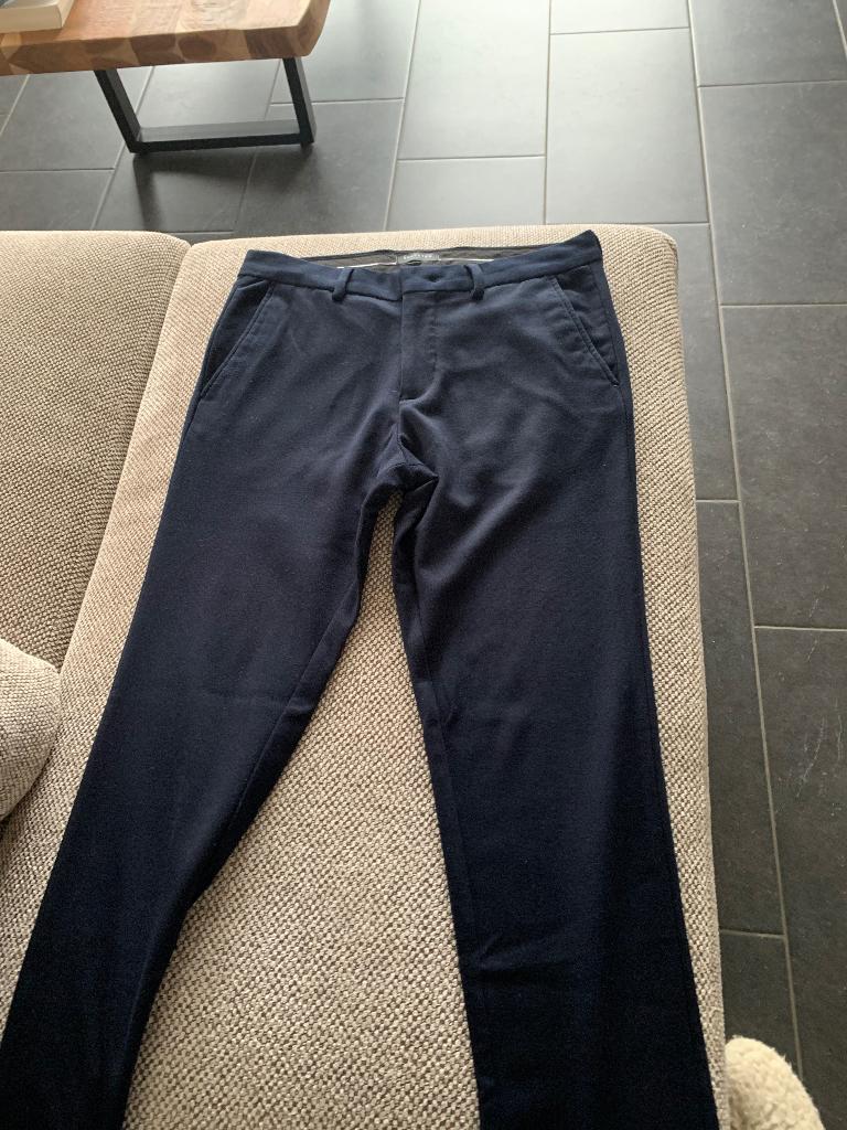 Selected Homme donkerblauwe pantalon small, Enlèvement ou Envoi, Porté