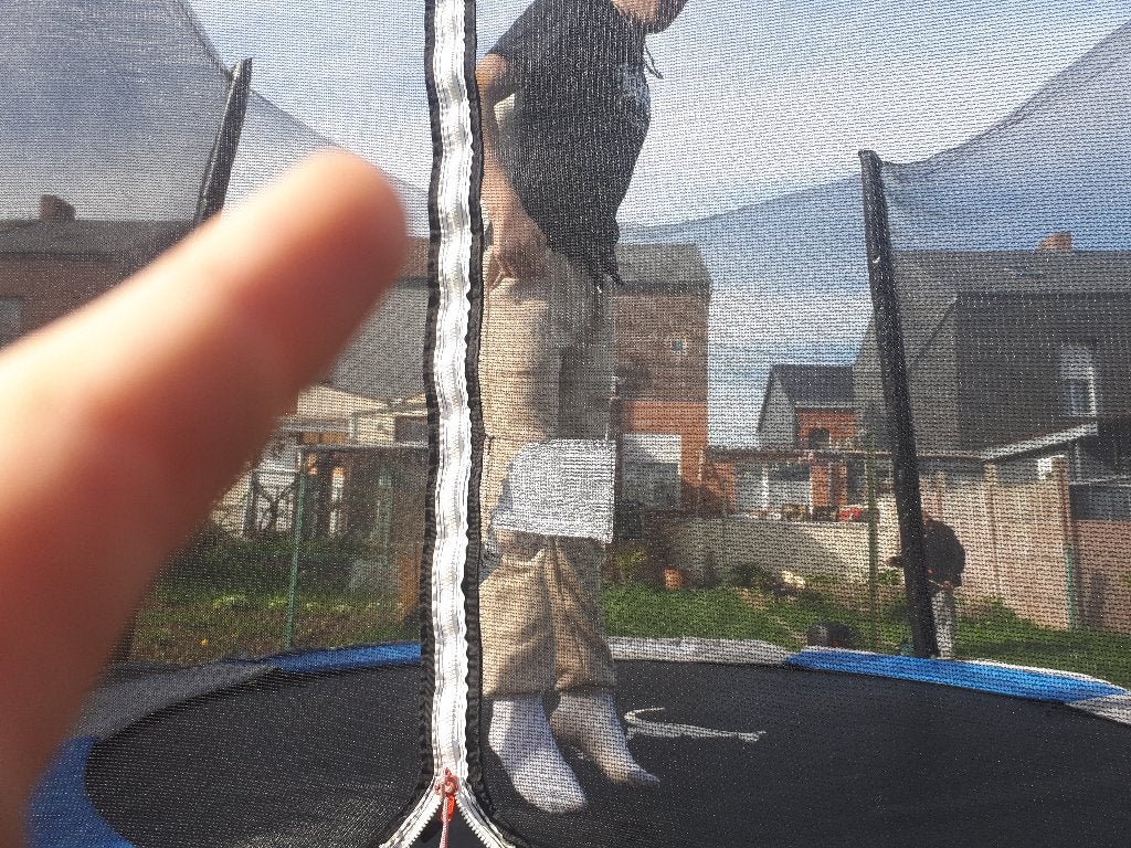 Tranpoling enfants et adultes  +-350, Enlèvement, Utilisé