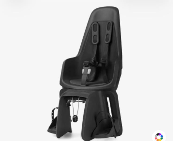 Bobike One Maxi Fietsstoeltje Achter BD - Urban Black, Fietsen en Brommers, Ophalen, Zo goed als nieuw