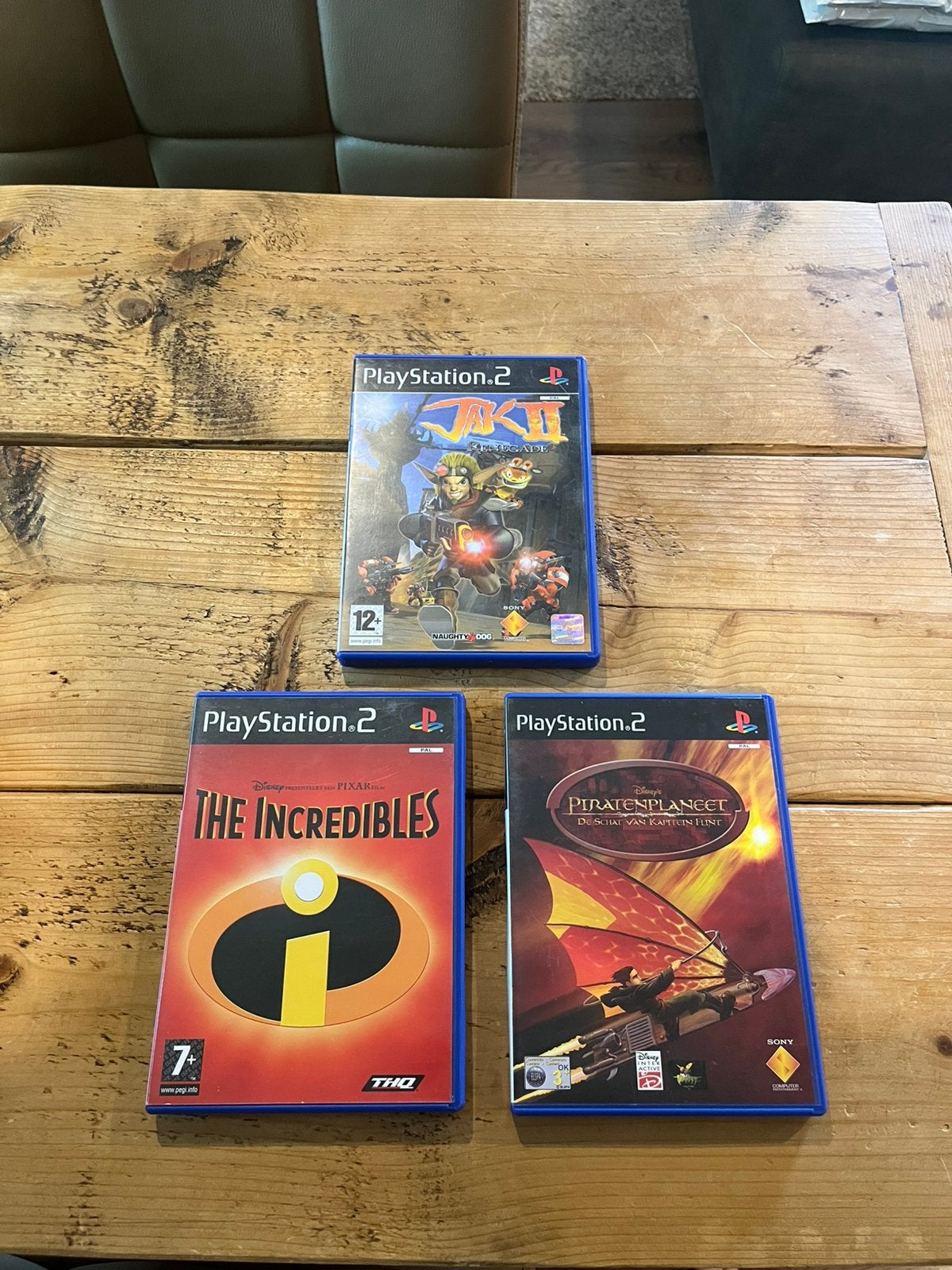 PS2 games, Ophalen, Gebruikt