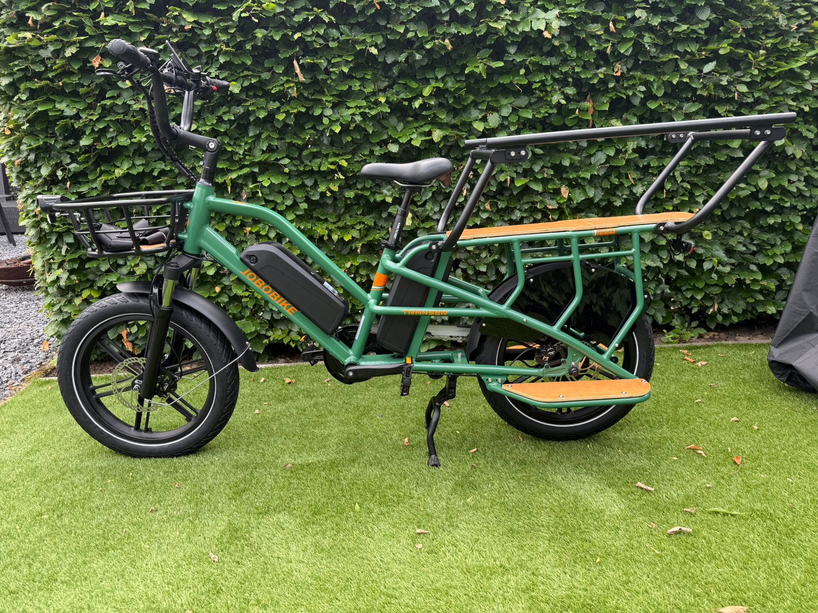Longtail elektrische fiets. JOBOBIKE. NIEUW, Neuf, Autres marques, 51 à 55 cm, 50 km par batterie ou plus