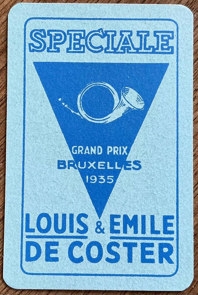 Oude speelkaart SPECIALE/LOUIS & EMILE DECOSTER, Verzamelen, Speelkaarten, Jokers en Kwartetten, Ophalen of Verzenden, Zo goed als nieuw