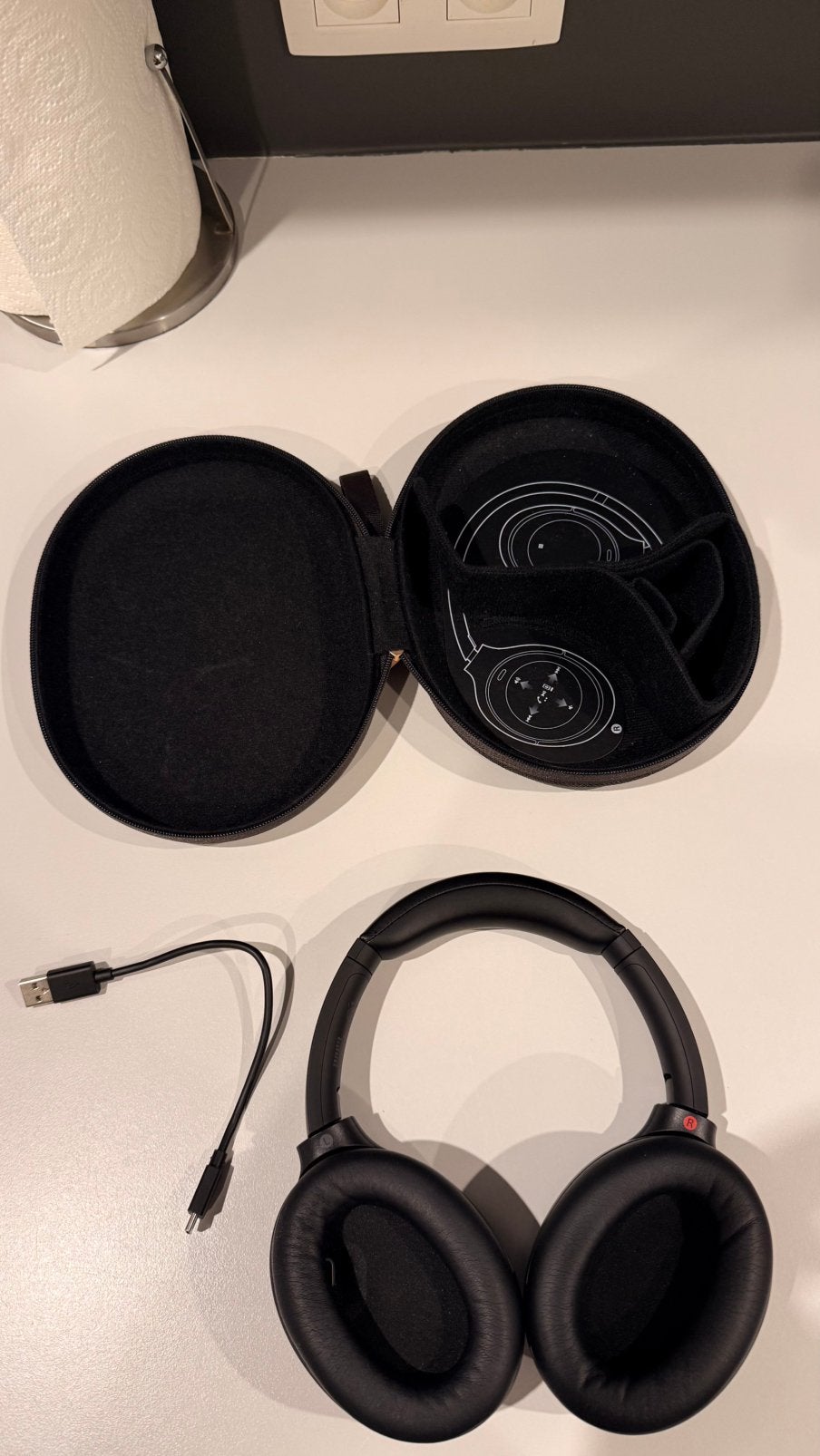 Sony WH1000XM4, Audio, Tv en Foto, Ophalen, Bluetooth, Zo goed als nieuw, Zwart
