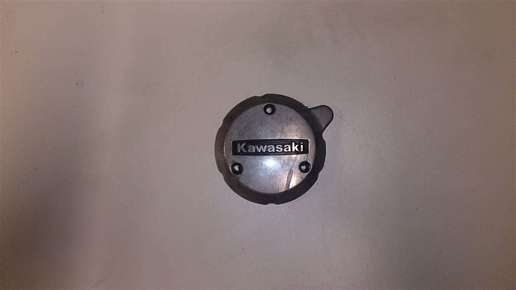 Kawasaki Z305 dynamokap blok deksel plaat cover 305 LTD CSR, Enlèvement ou Envoi, Utilisé