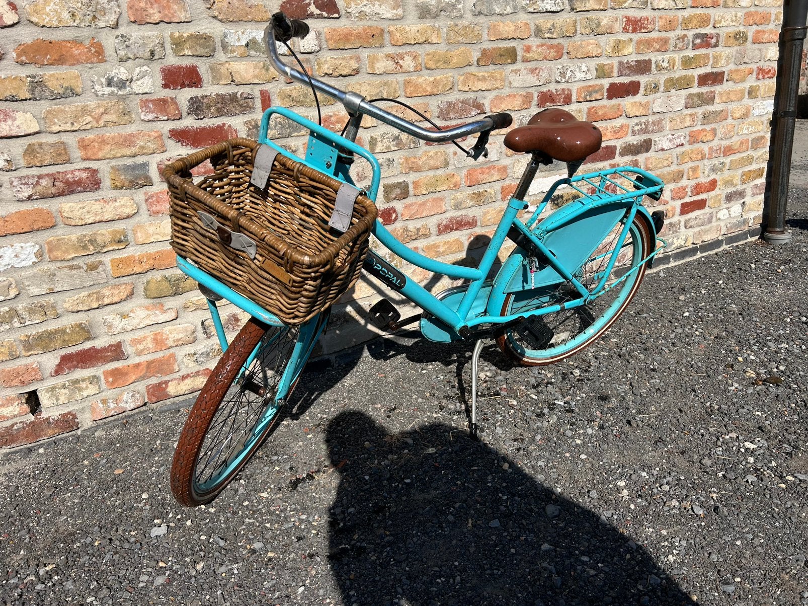 Meisjesfiets popal, Fietsen en Brommers, Ophalen, Gebruikt