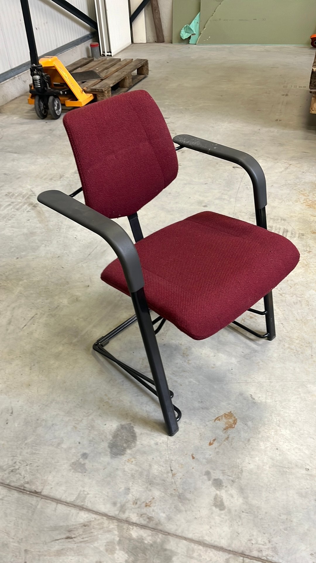 Comfortabele stoelen 7 stuks, Ophalen, Gebruikt, Metaal, Vijf, Zes of meer stoelen