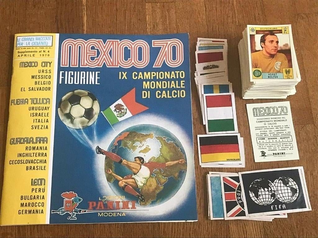 Panini Mexico 1970 Album + Complet stickers Reprint, Envoi, Neuf, Plusieurs autocollants