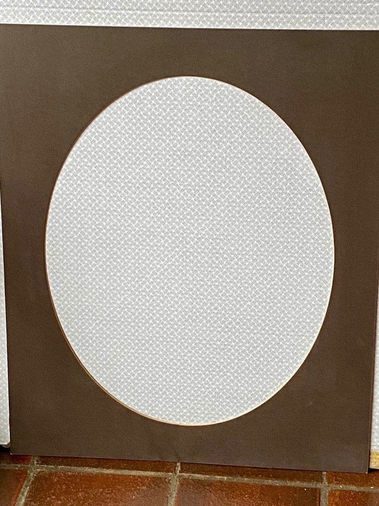 Passepartout voor frame 50X60, Huis en Inrichting, Woonaccessoires | Lijsten, Bruin, Met passe-partout, 50 cm, Nieuw