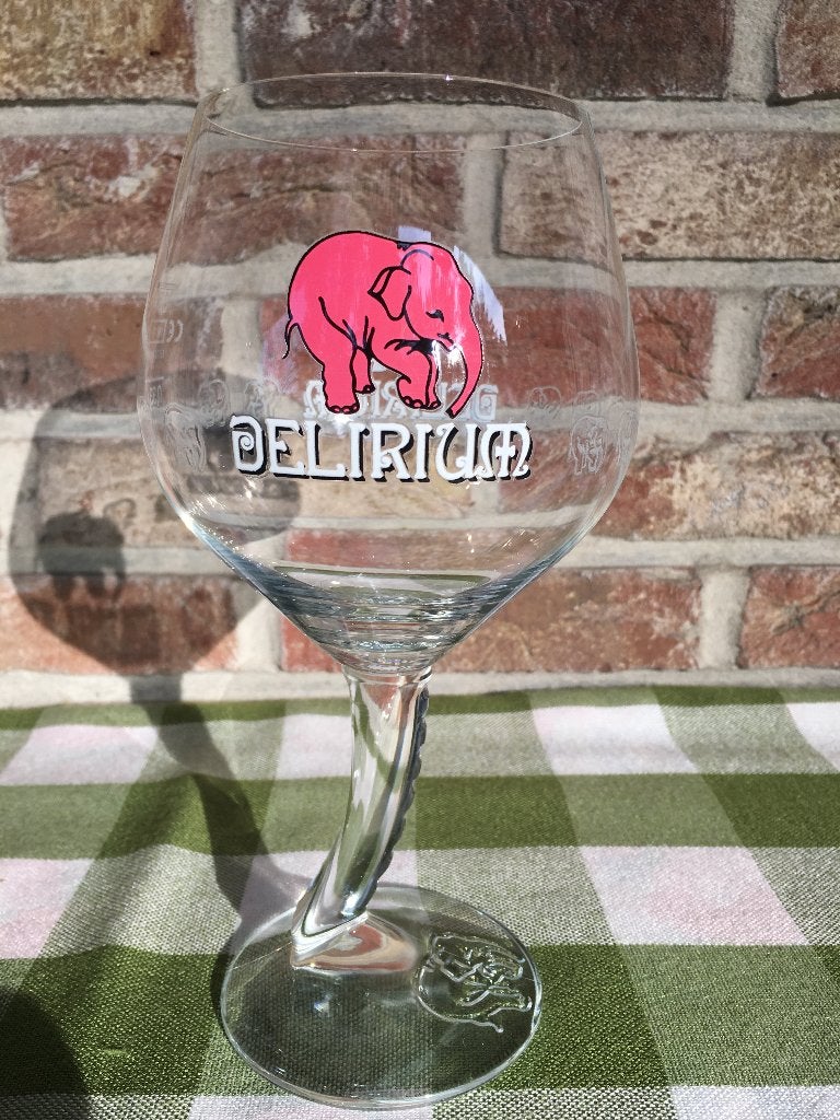 GLAS DELIRIUM ZO GOED ALS NIEUW, Ophalen of Verzenden, Zo goed als nieuw, Bierglas