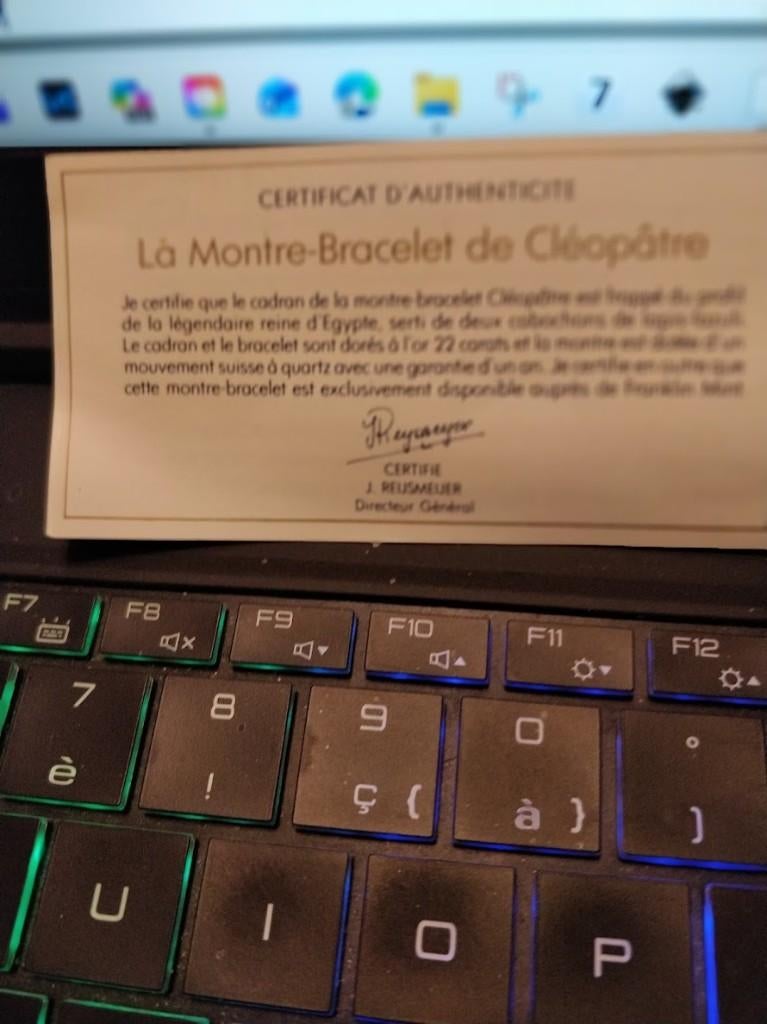 Montre éditée par le Médailler Franklin en 1988, Bijoux, Sacs & Beauté, Montres | Femmes, Montre-bracelet, Autres marques, Comme neuf