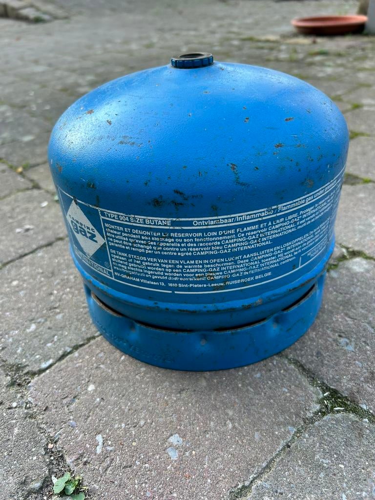 Campingaz 904 Navulbare Gasfles - lege kleine gasfles, Ophalen, Zo goed als nieuw