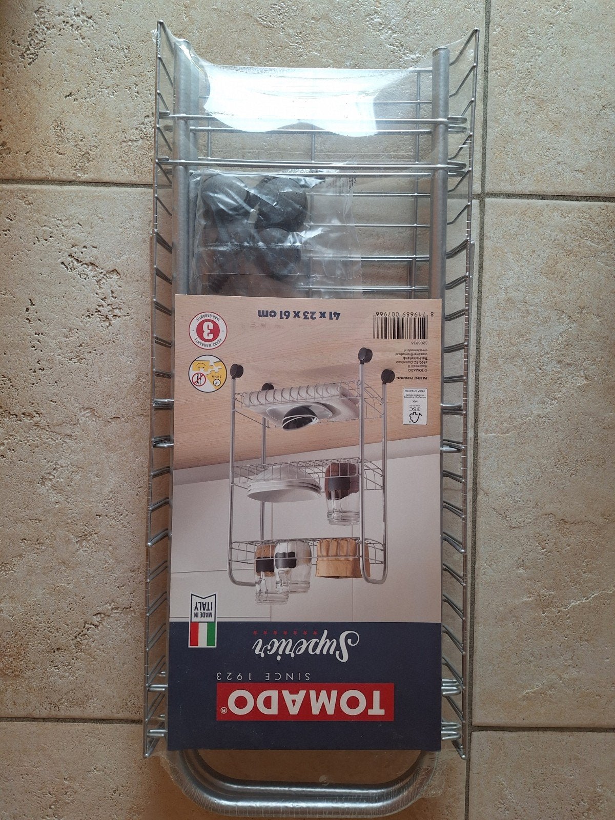 nieuw rekje, 41x23x61 cm, Huis en Inrichting, Ophalen, Nieuw, Metaal