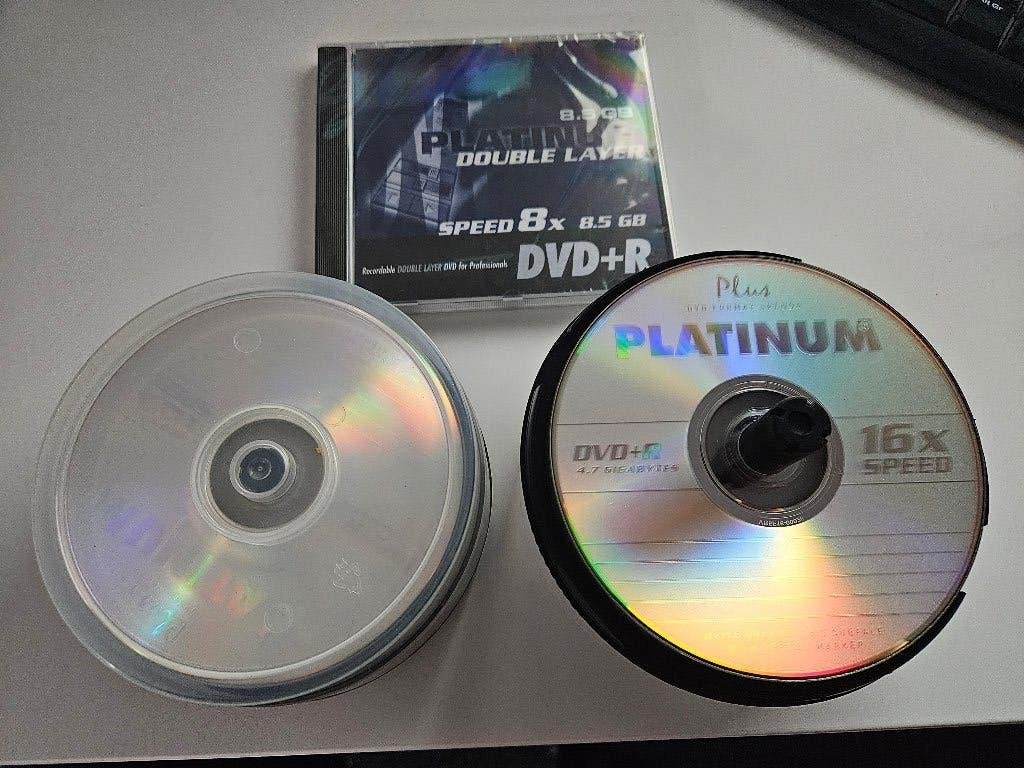 DVD+R Platinum 16x (36st) 8x Double layer (1st), Computers en Software, Beschrijfbare discs, Ophalen of Verzenden, Nieuw, Dvd