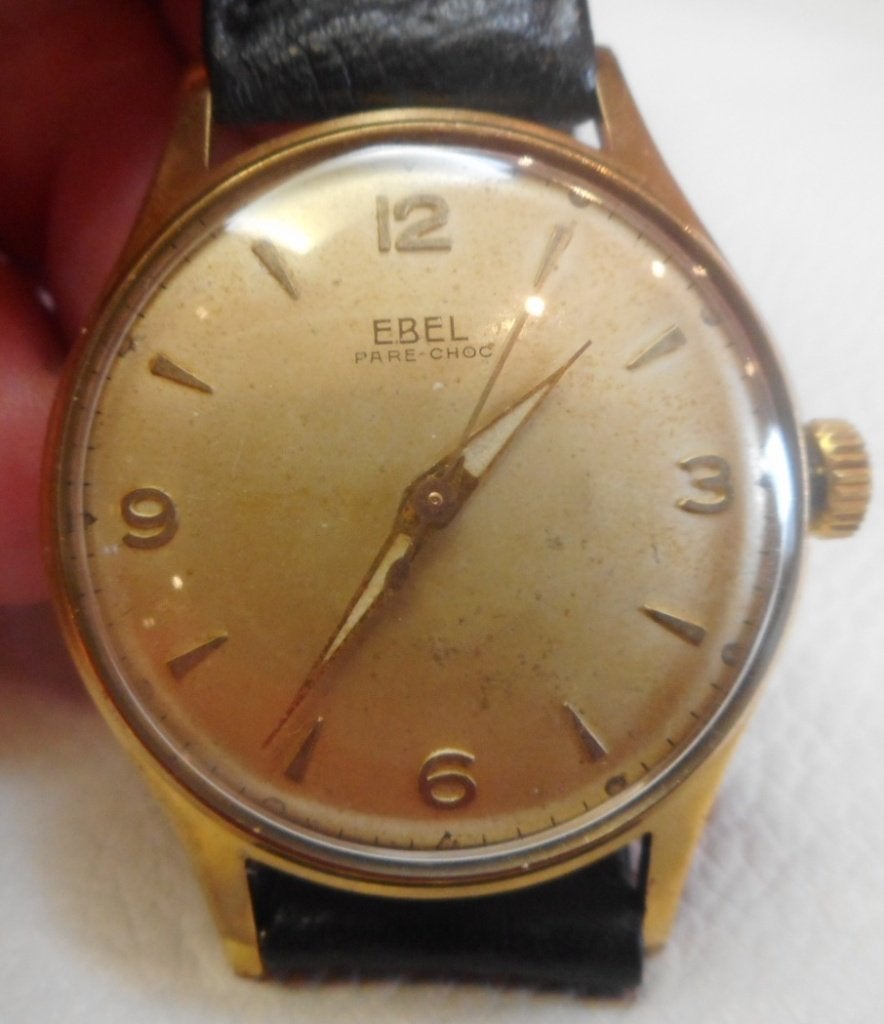 55) Ebel mécanique vintage, calibre Ebel 130, Handtassen en Accessoires, Edelstenen, Gebruikt, Verzenden