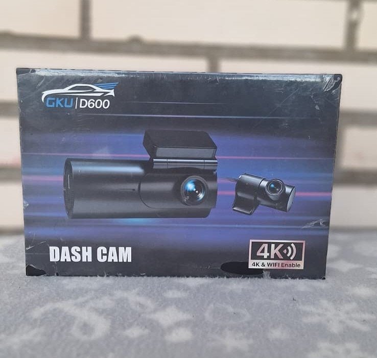 Dash cam 4K, 5G/WiFi GKU D600 Nieuw, nooit gebruikt, Ophalen of Verzenden, Nieuw