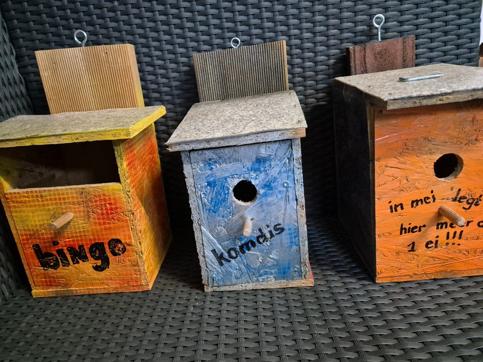 3 nichoirs à oiseaux, Animaux & Accessoires, Enlèvement ou Envoi, Neuf